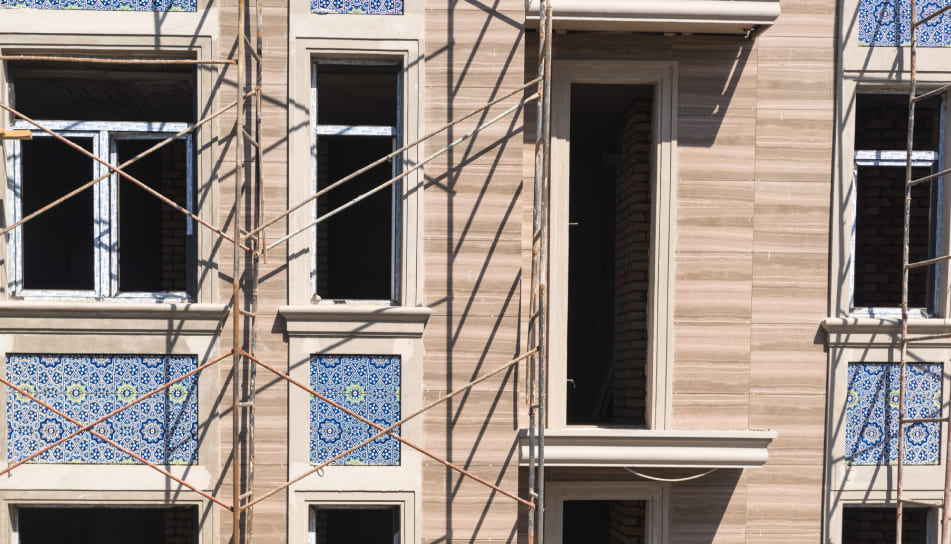 What are comprehensive building renovations?
