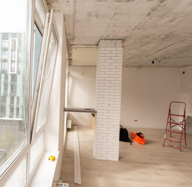 What work is included in a comprehensive renovation?